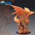 Bronze Dragon - Treasure Hunt Collection | Dungeons and Dragons Miniatures | Epic Miniatures | Fantasy RPG | Buy Online from The Home Crafters