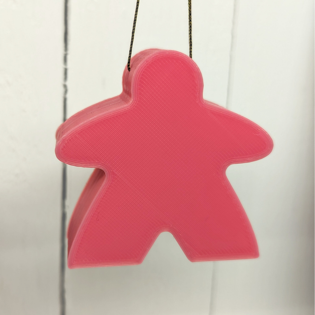City 17 3d Printed Hanging Decorations - Meeple