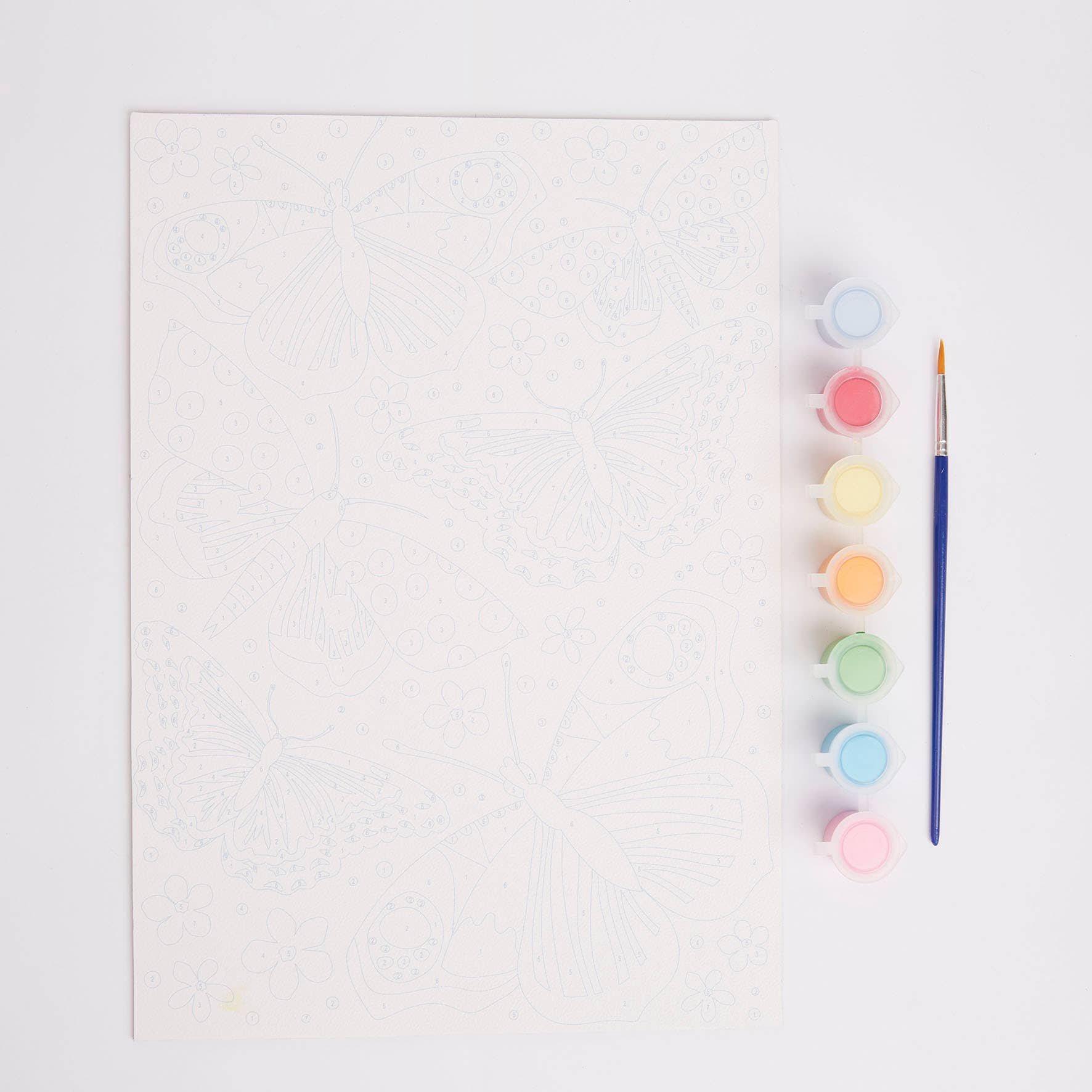 RHS Paint By Numbers For Kids: Butterflies | Buy Online from The Home Crafters