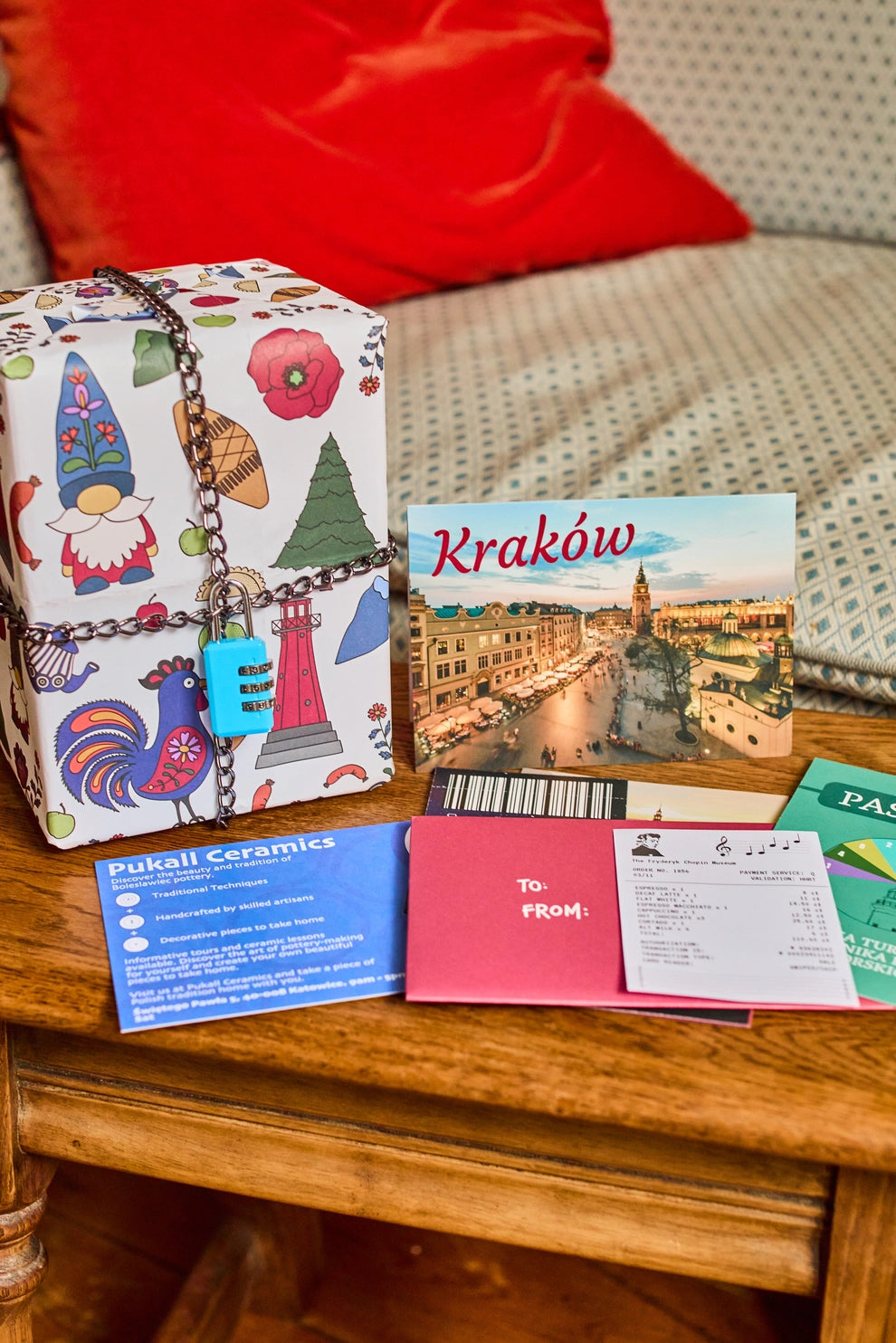 Padlock'd Poland: An Escape Room Lock and Chain Game