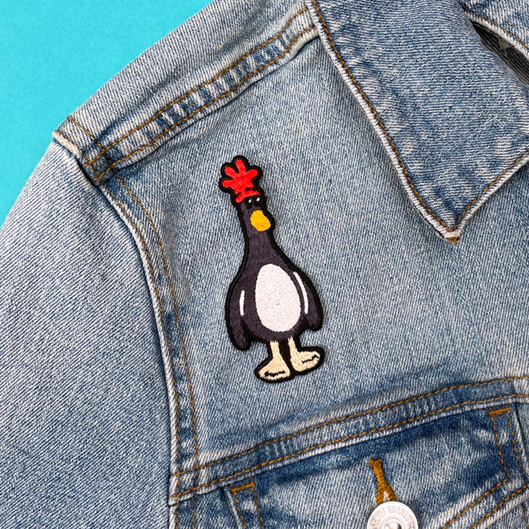 Wallace & Gromit Feathers McGraw Sew On Patch