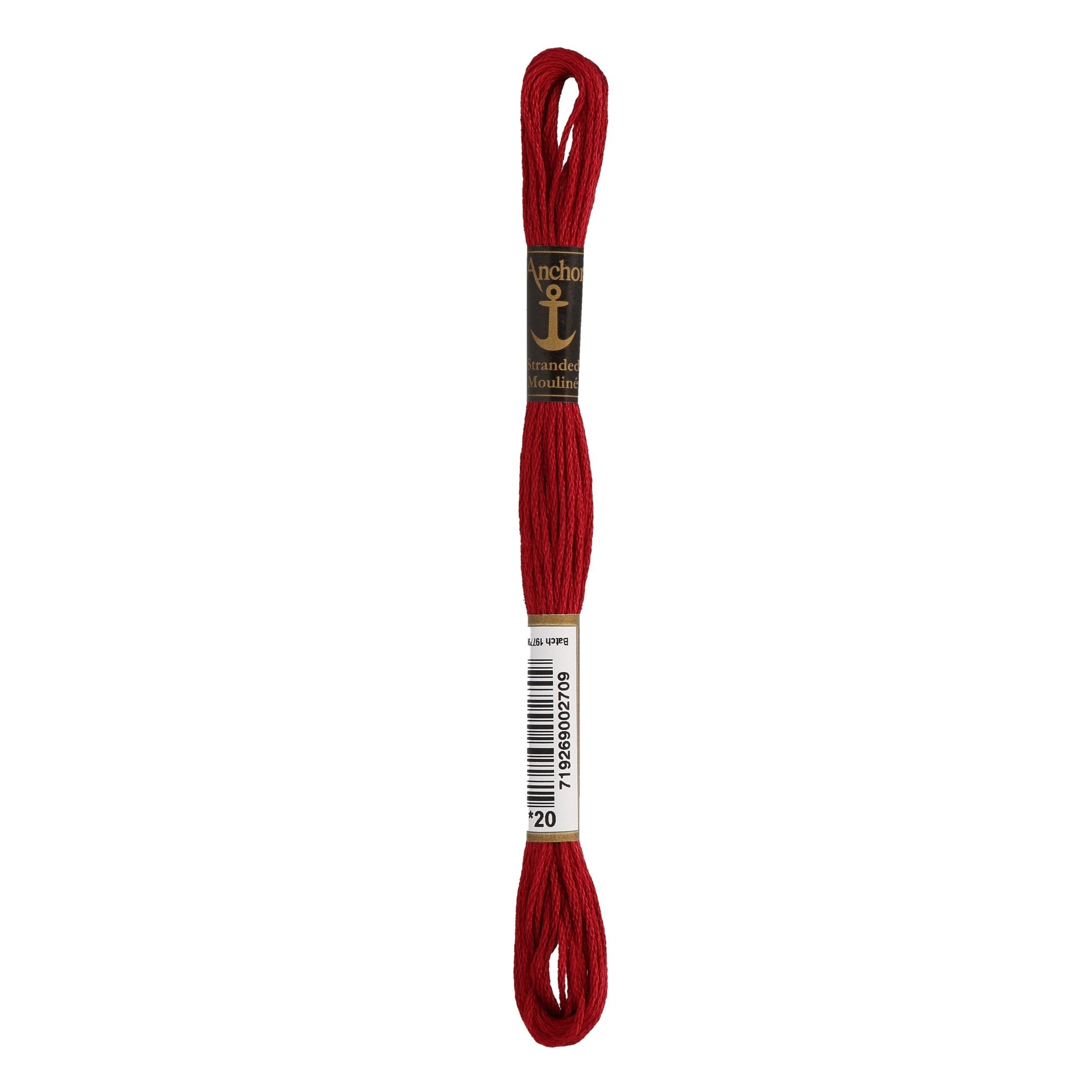 20: Anchor Stranded Mouline Cotton Skein - 8m | Buy Online from The Home Crafters