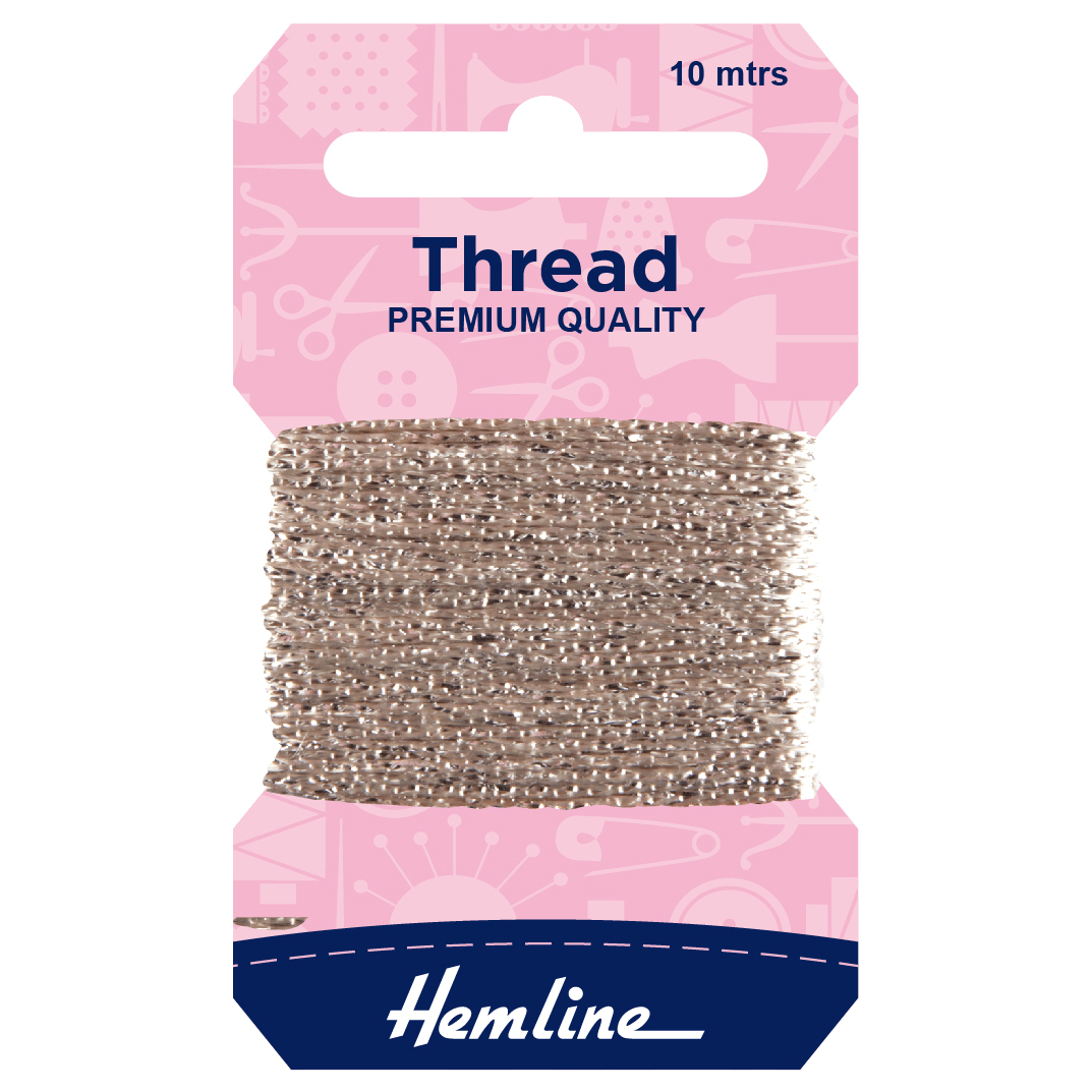Hemline Glitter Thread - 10mtr | Buy Online from The Home Crafters