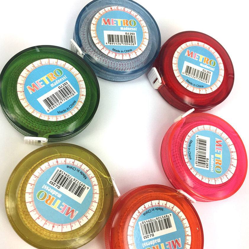 Metro Retractable Tape Measure 1.5m