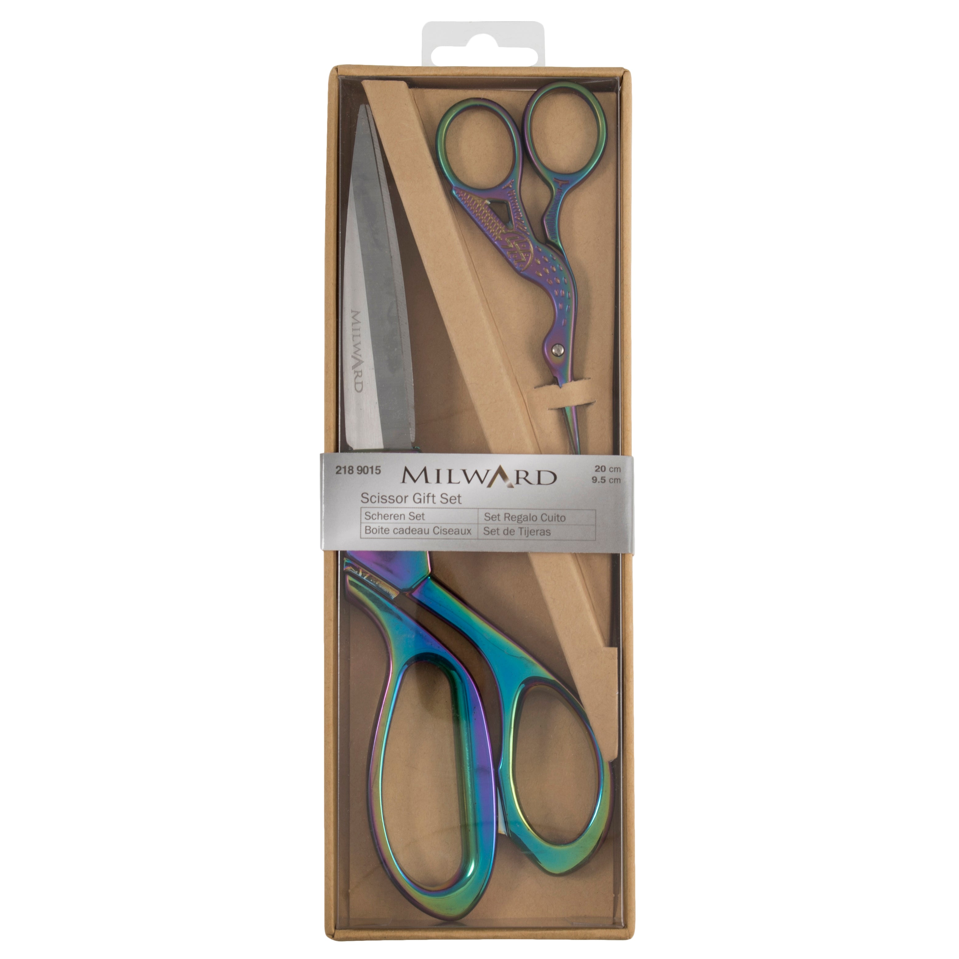 Milward Scissors Gift Set: Dressmaking & Embroidery - Rainbow