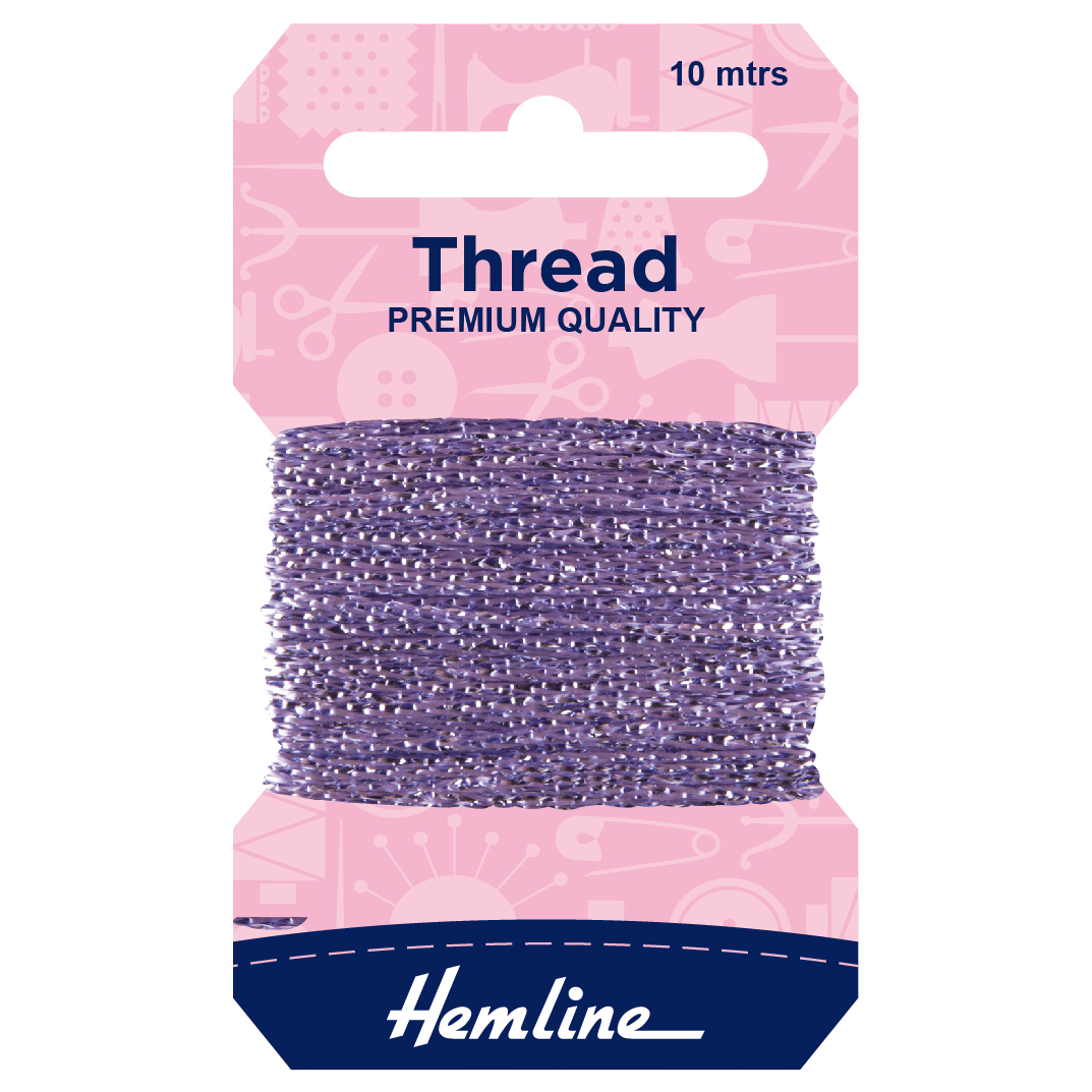 Hemline Glitter Thread - 10mtr | Buy Online from The Home Crafters