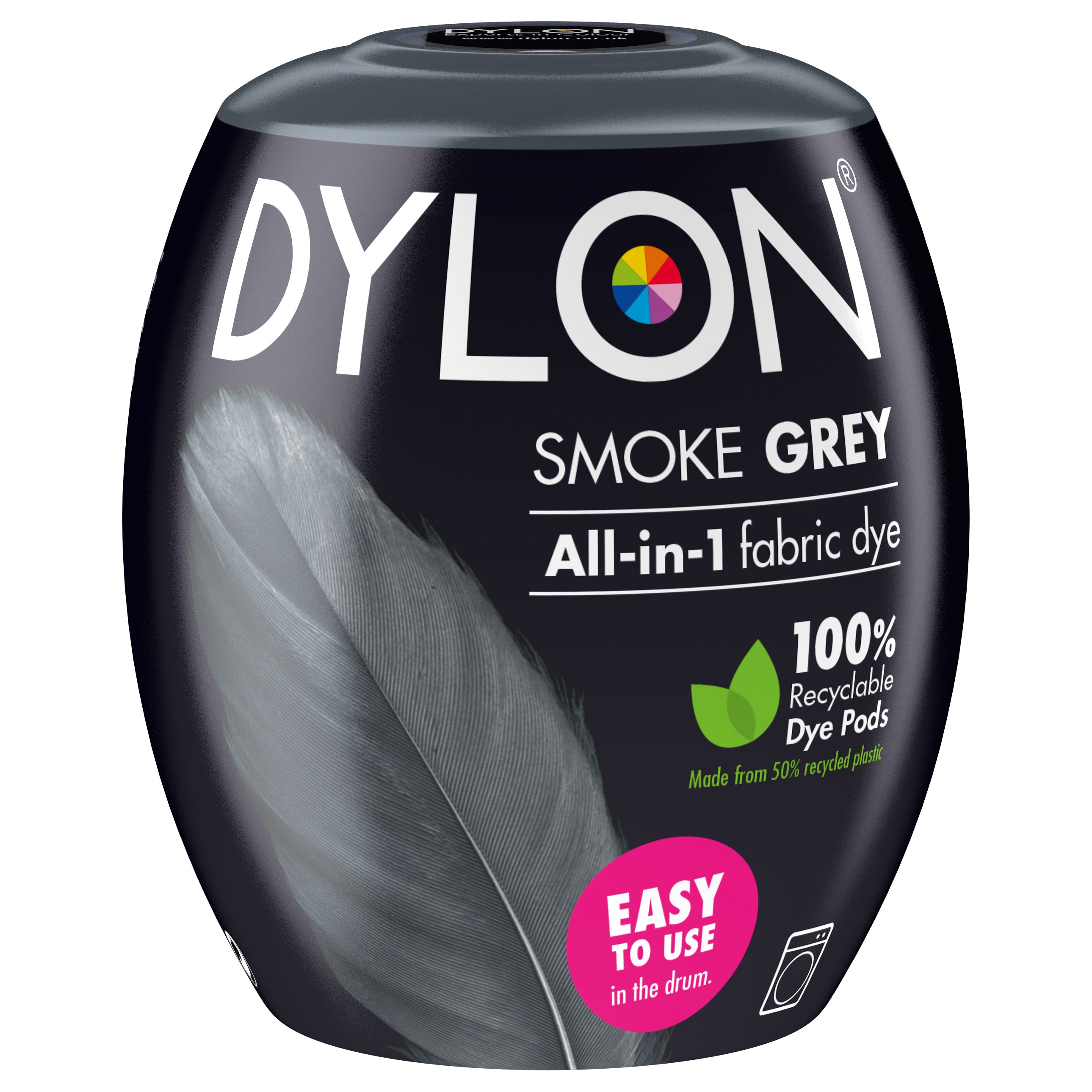 Dylon Machine Dye Pod: 65 Smoke Grey