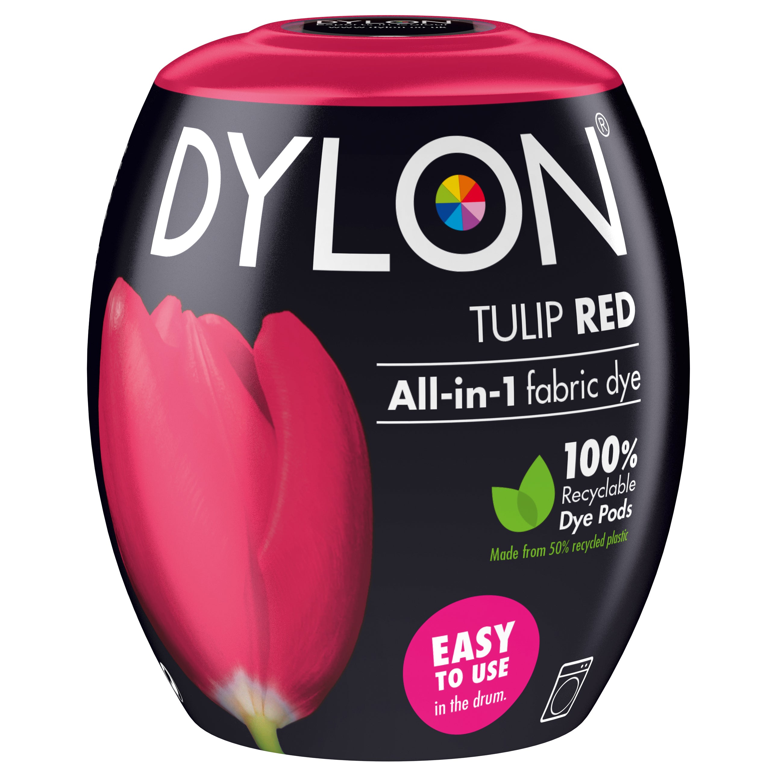 Dylon Machine Dye Pod: 36 Tulip Red