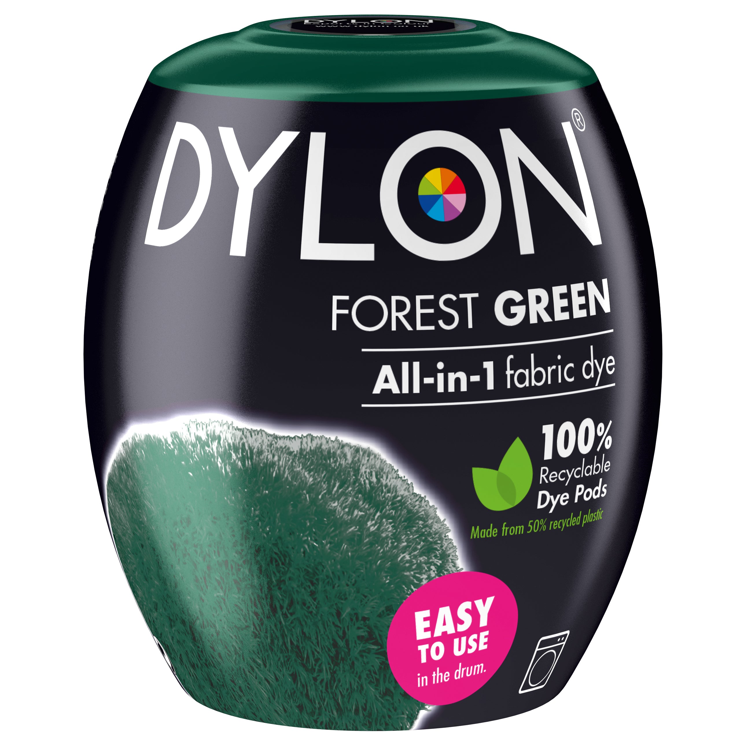 Dylon Machine Dye Pod: 09 Forest Green