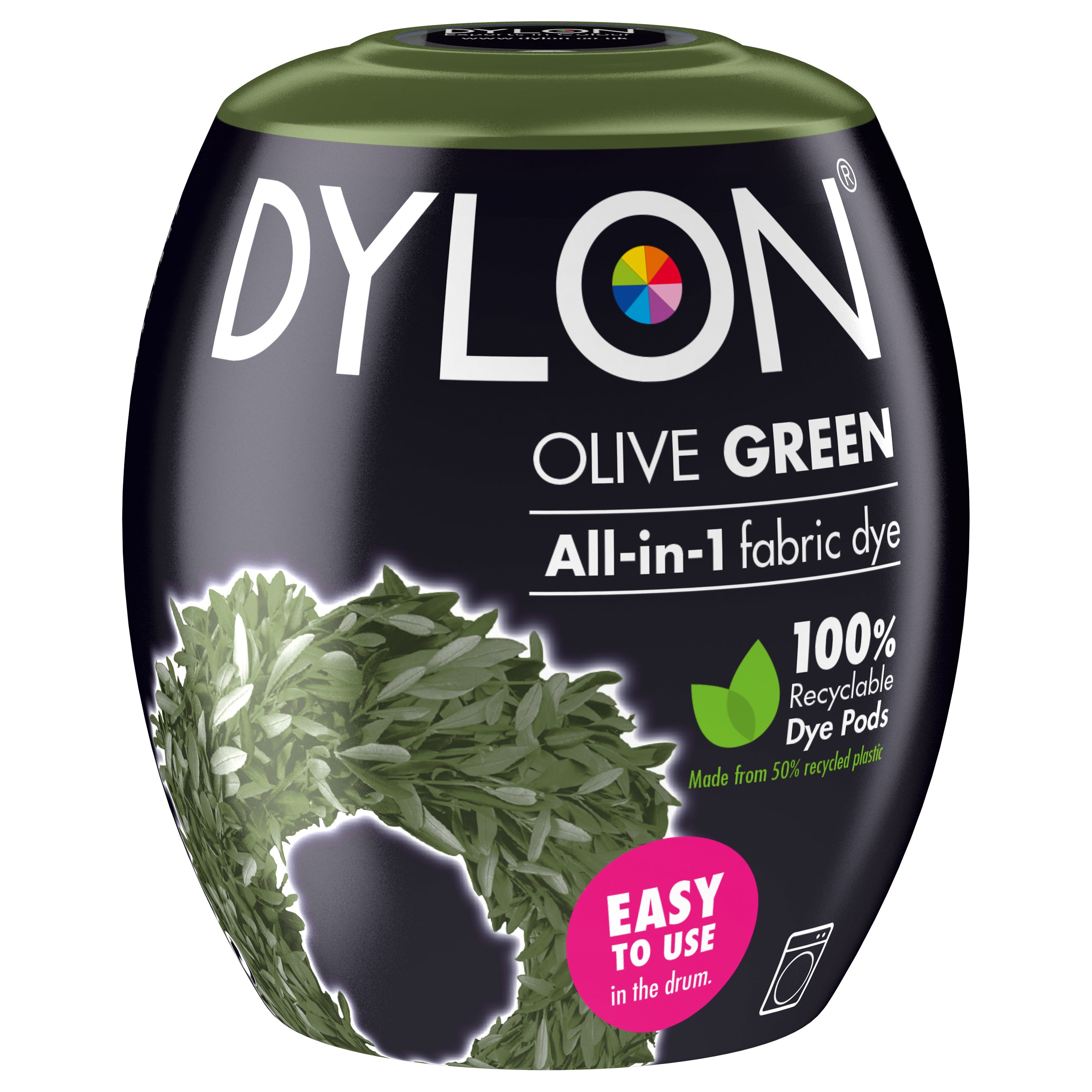 Dylon Machine Dye Pod: 34 Olive Green