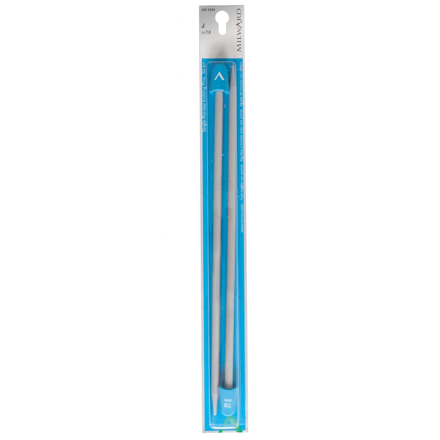 Milward Heavy Gauge Plastic Knitting Pins - 30cm
