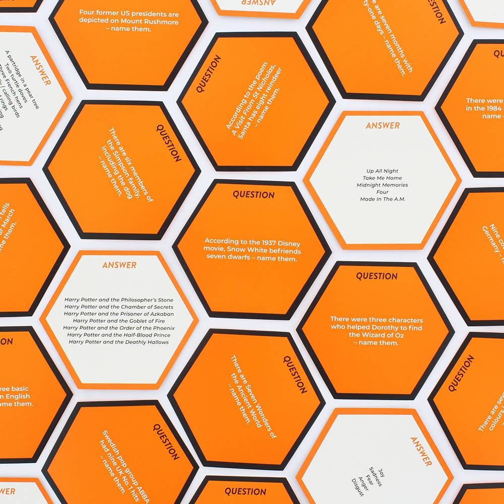 Hexagon Pocket Card Game - Know It All | Buy Online from The Home Crafters
