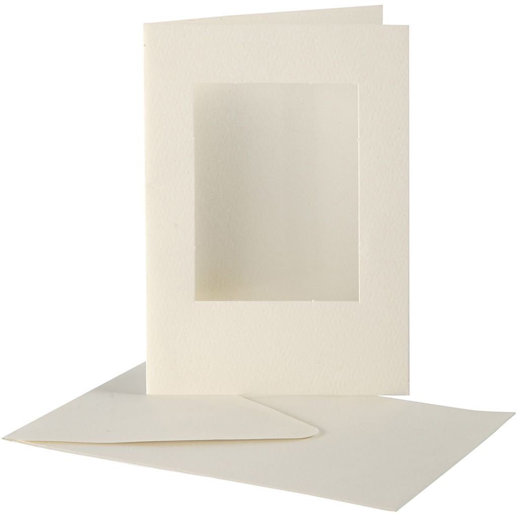 Passepartout Rectangle Aperture Blank Cards - 10pk | Buy Online from The Home Crafters