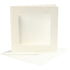 Passepartout Square Aperture Blank Cards - 10pk | Buy Online from The Home Crafters