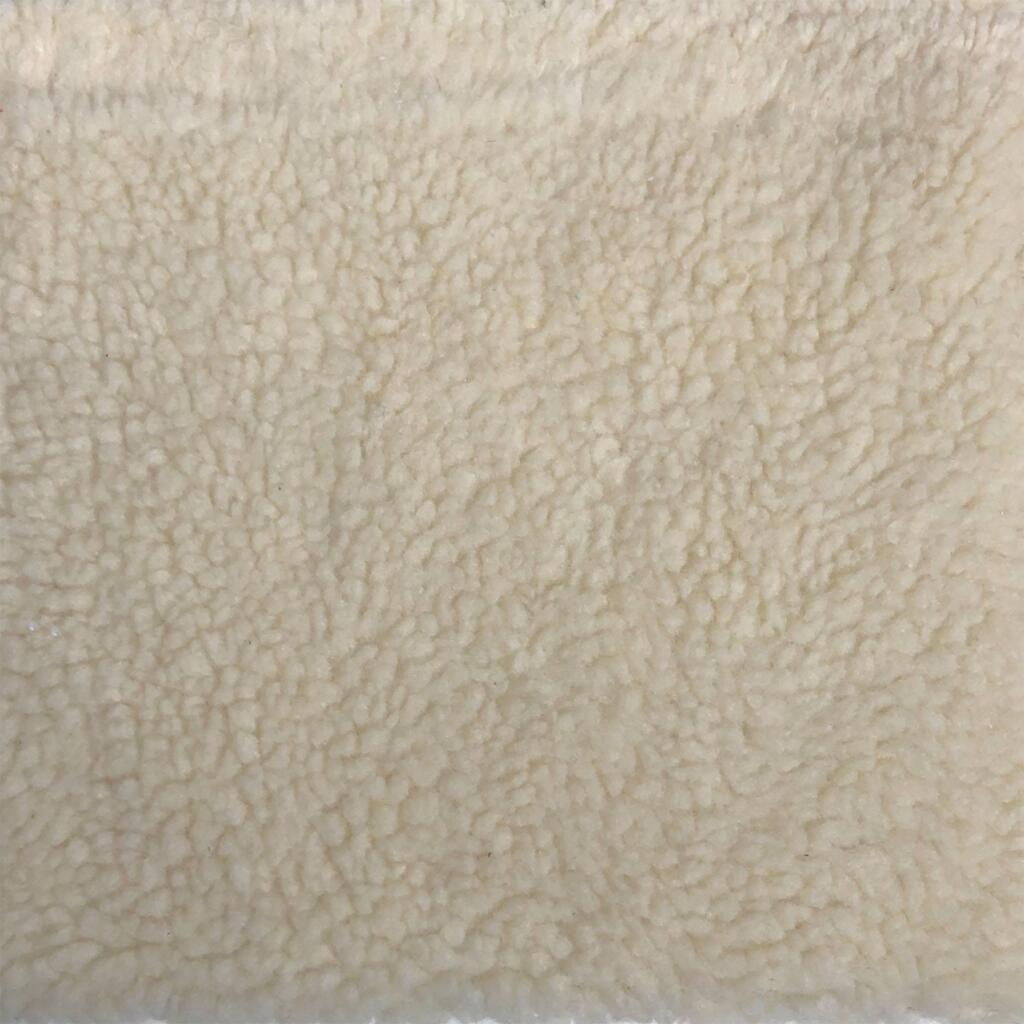 Faux Sheepskin Sherpa Fleece Fabric - 60' (per metre) | Buy Online from The Home Crafters