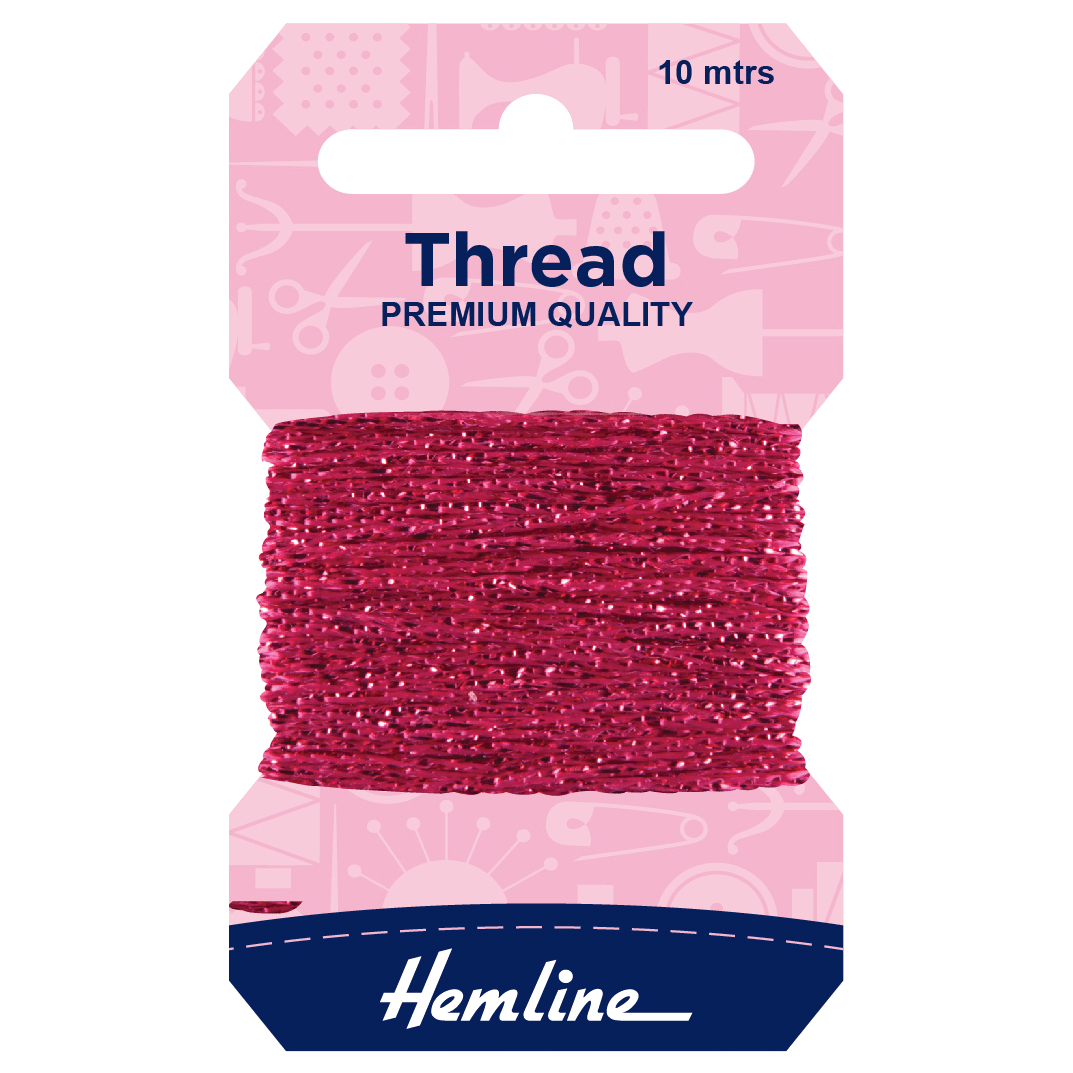 Hemline Glitter Thread - 10mtr | Buy Online from The Home Crafters
