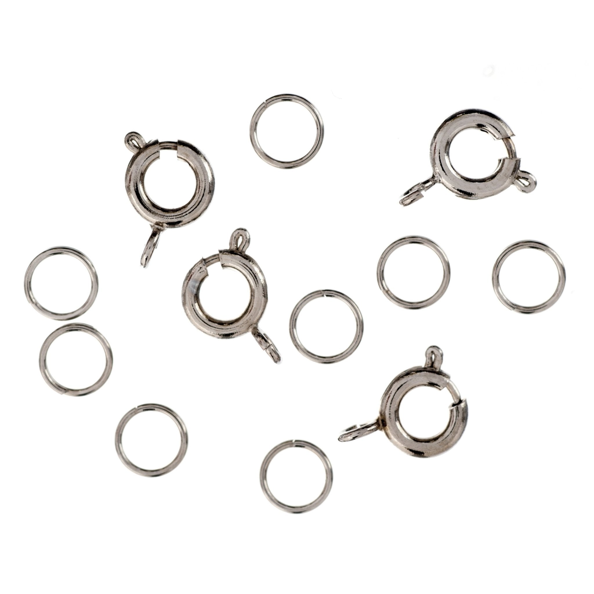 Trimits Bolt Rings with Split Rings - 4pk | Buy Online from The Home Crafters