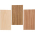 Made of Wood Veneer Sheets 12x 22cm - 3pc