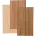 Made of Wood Veneer Sheets 12x 22cm - 3pc