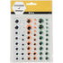 Assorted Halloween Self Adhesive Googly Eyes - 54pc | Buy Online from The Home Crafters