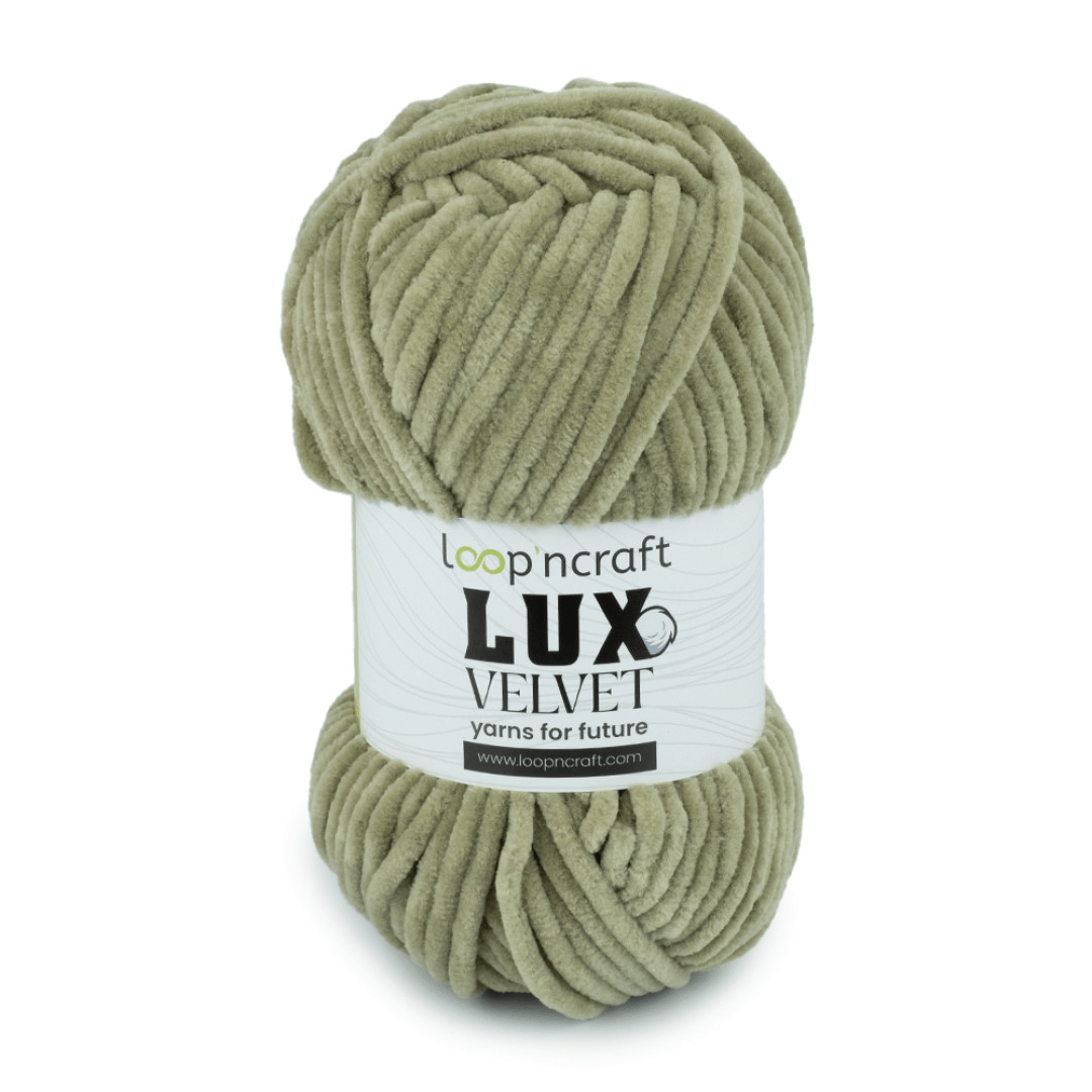 Loop'nCraft Lux Velvet Yarn - 100g | Buy Online from The Home Crafters