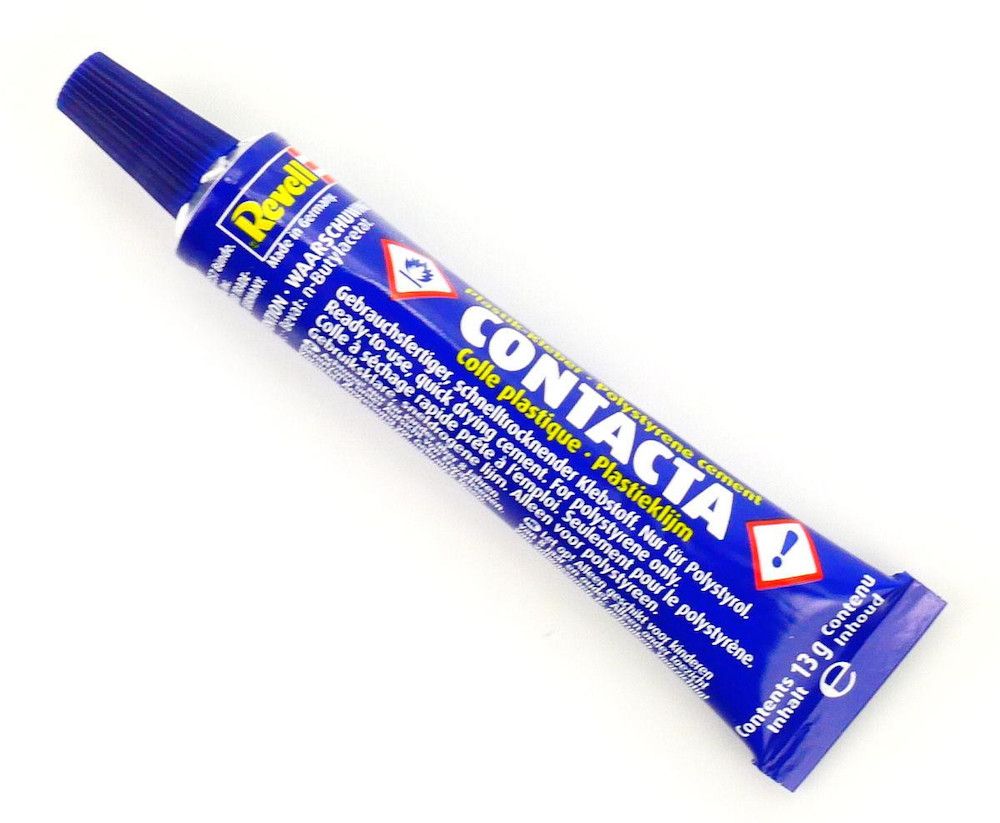 Revell Contacta Gel Plastic Glue Polystyrene Cement- 13g