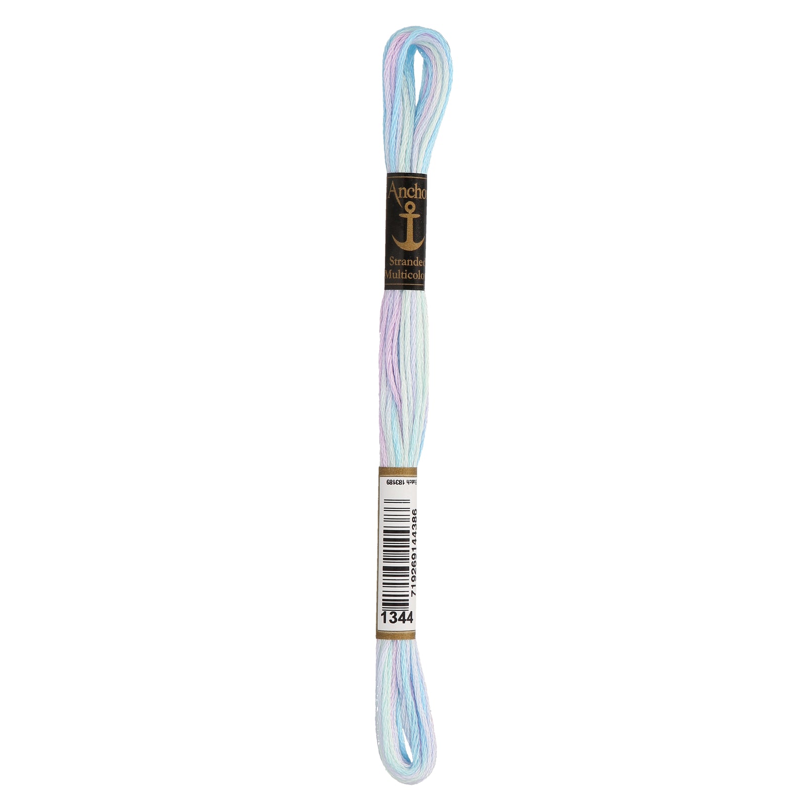 1344: Anchor Stranded Multi Coloured Cotton Skein - 8m