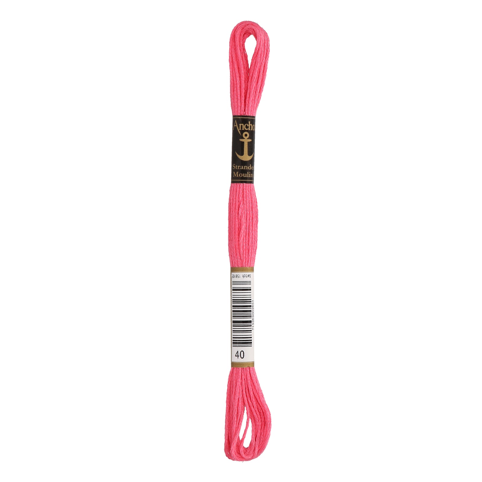 40: Anchor Stranded Mouline Cotton Skein - 8m