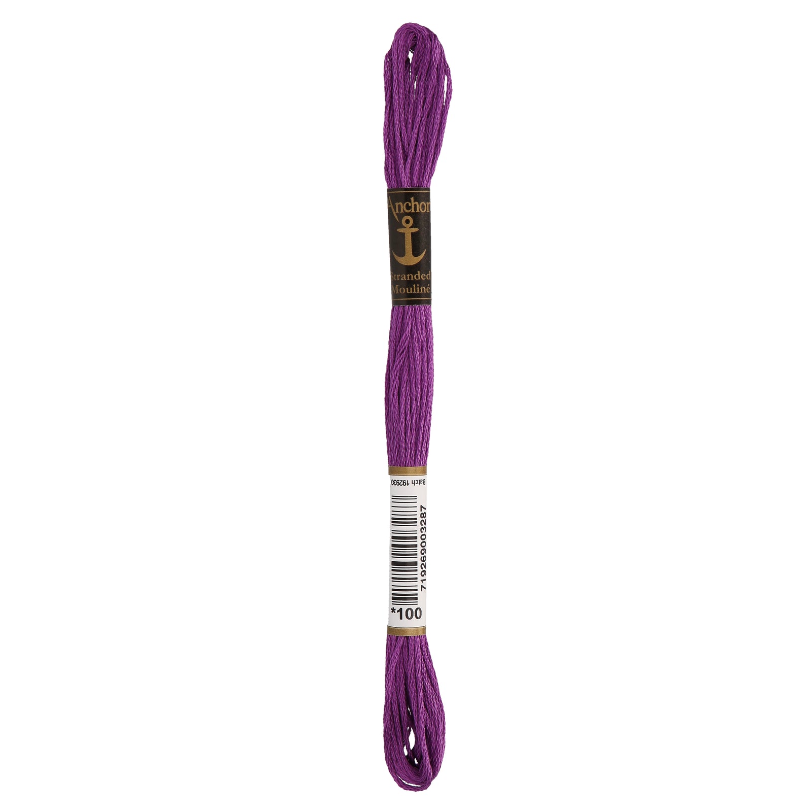 100: Anchor Stranded Mouline Cotton Skein - 8m