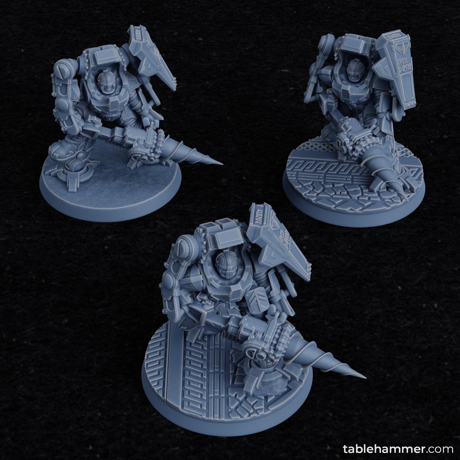 Exo Dwarves with drills (Federation of Tyr) | Buy Online from The Home Crafters