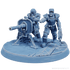 Factory Guard Heavy Cannon - human heavy weapon team (Accell Union) | Buy Online from The Home Crafters
