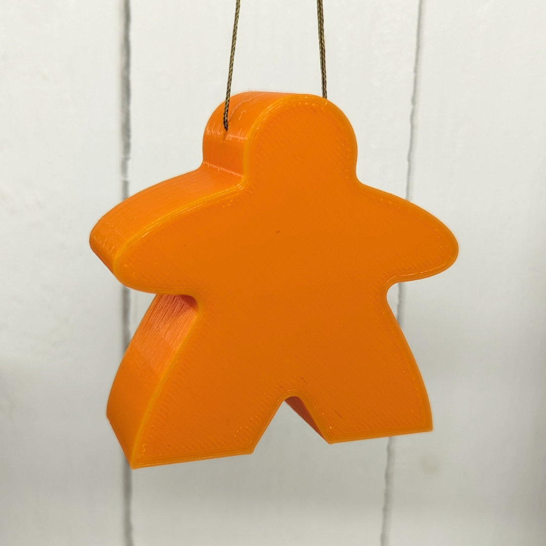 City 17 3d Printed Hanging Decorations - Meeple