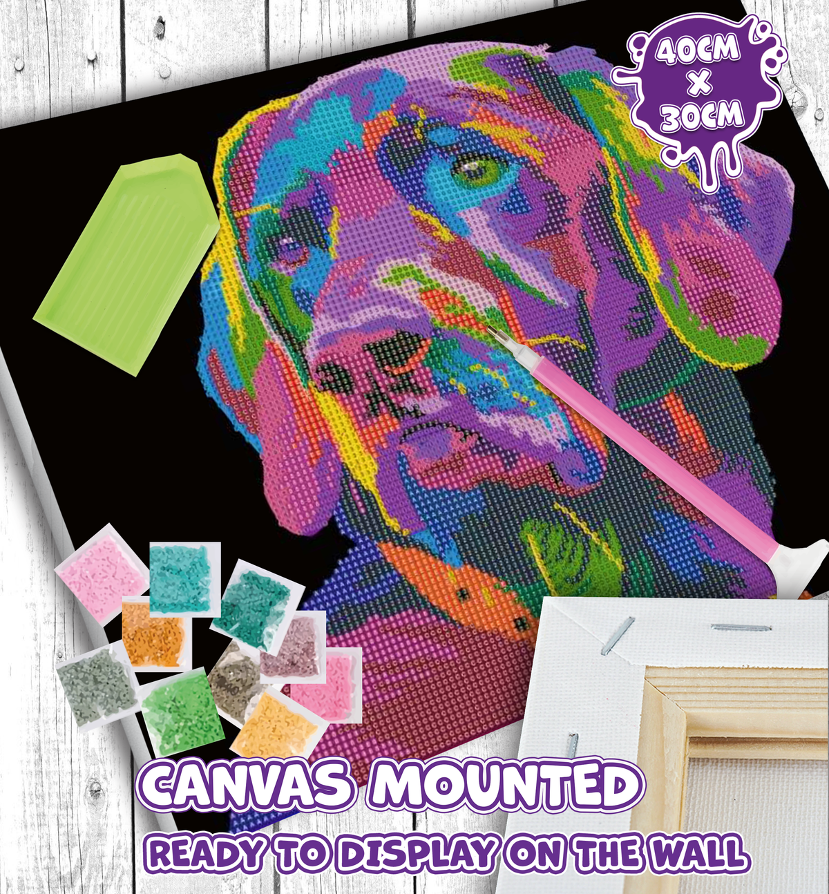 Dog Diamond painting