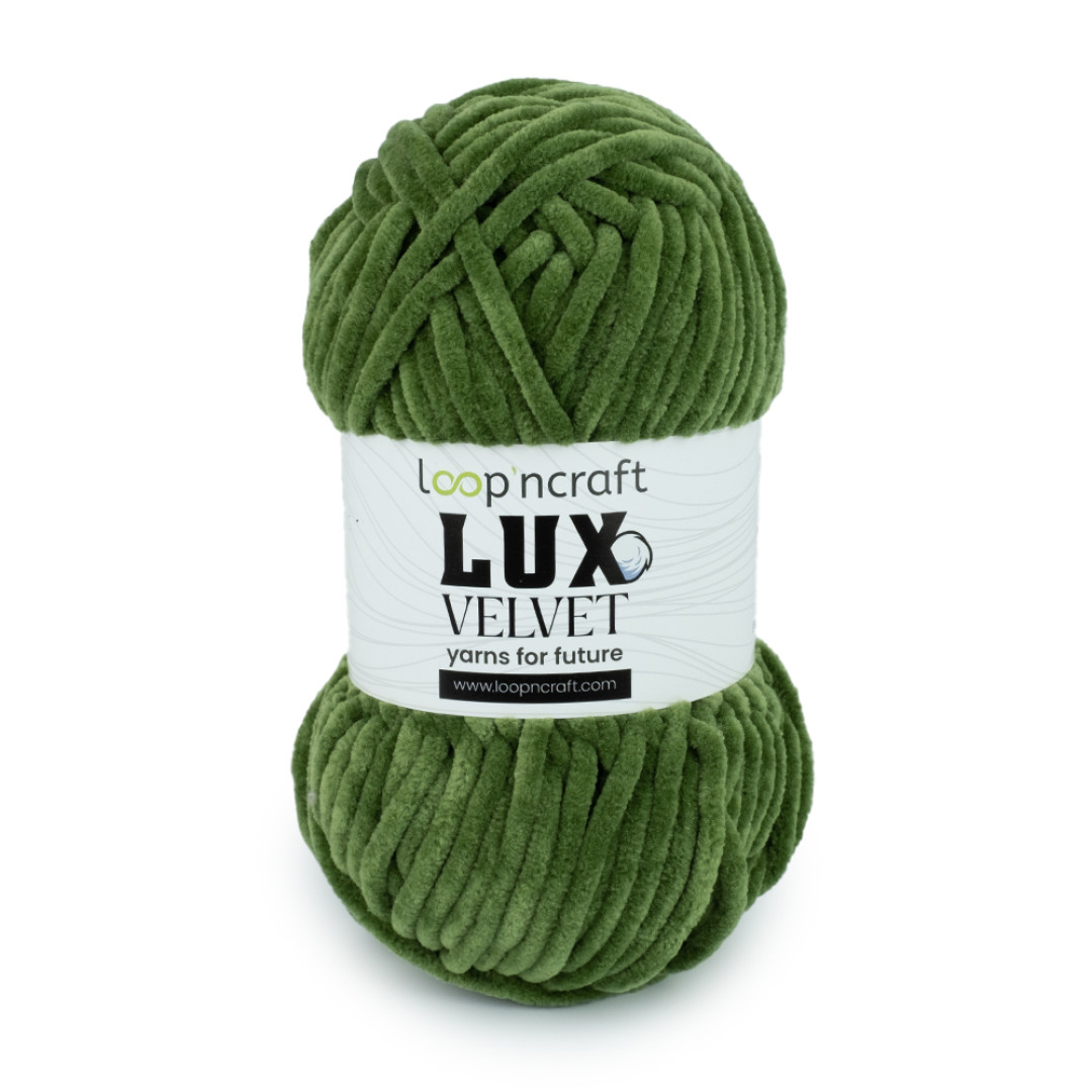Loop'nCraft Lux Velvet Yarn - 100g