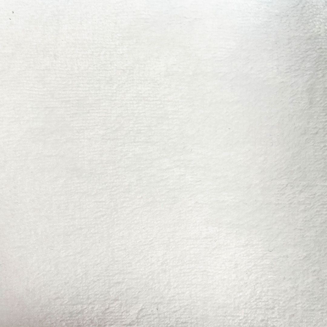 Polyester 'Cuddle' Fleece White - 61