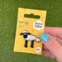 Shaun the Sheep Standing Pin Badge