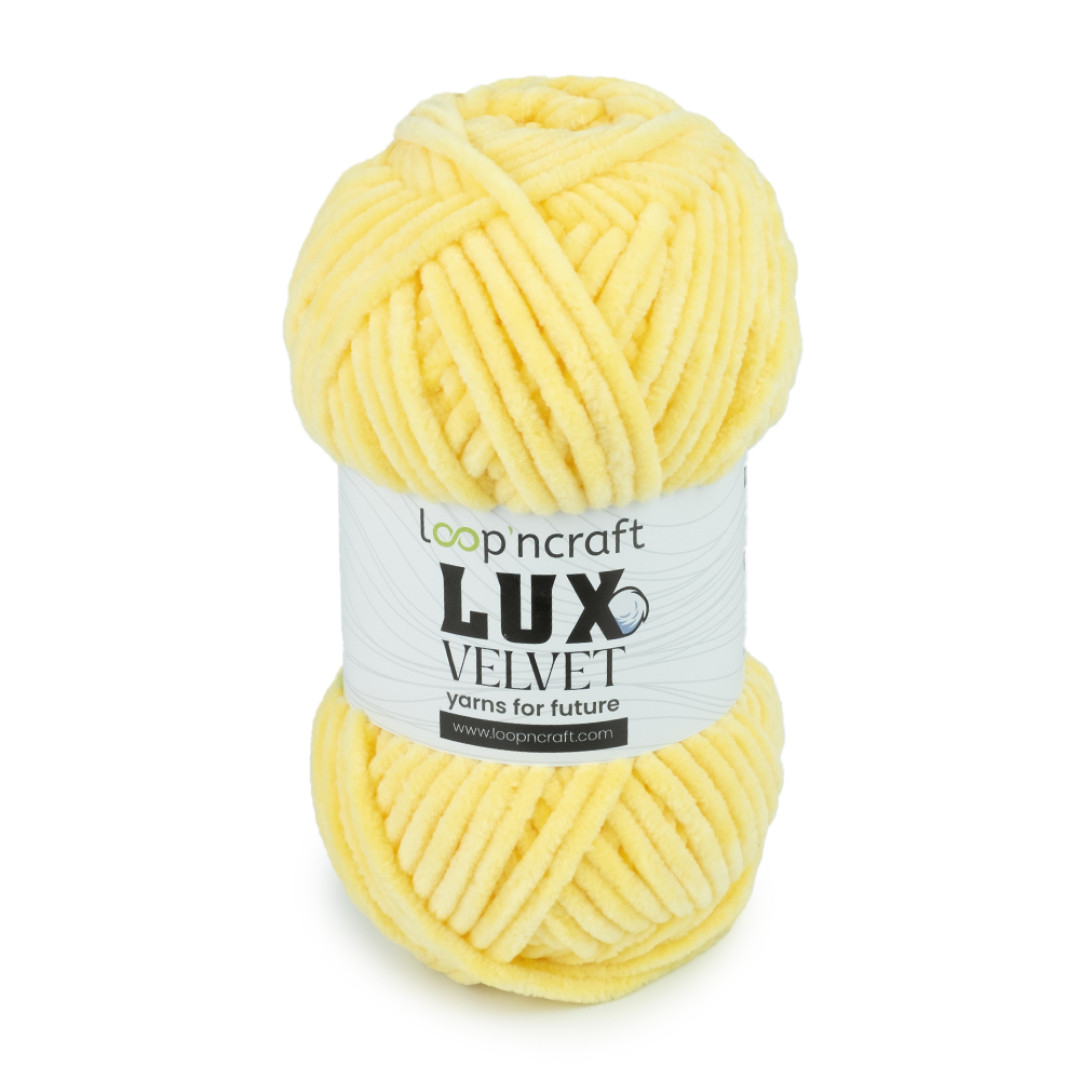 Loop'nCraft Lux Velvet Yarn - 100g