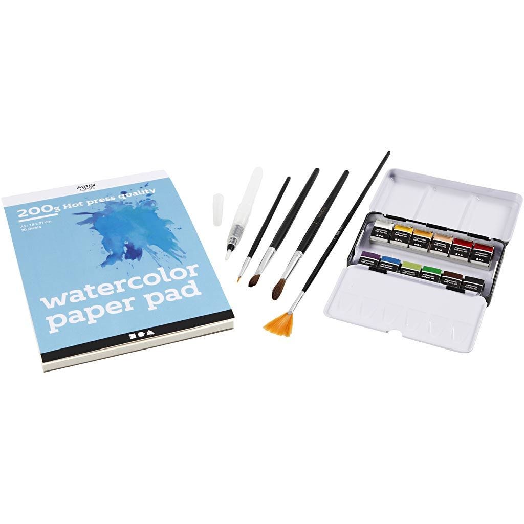 Starter Craft Kit: Watercolour Painting