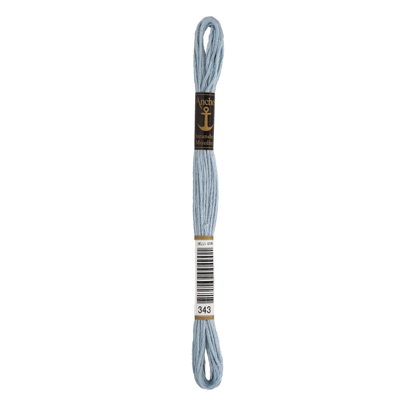 343: Anchor Stranded Mouline Cotton Skein - 8m | Buy Online from The Home Crafters