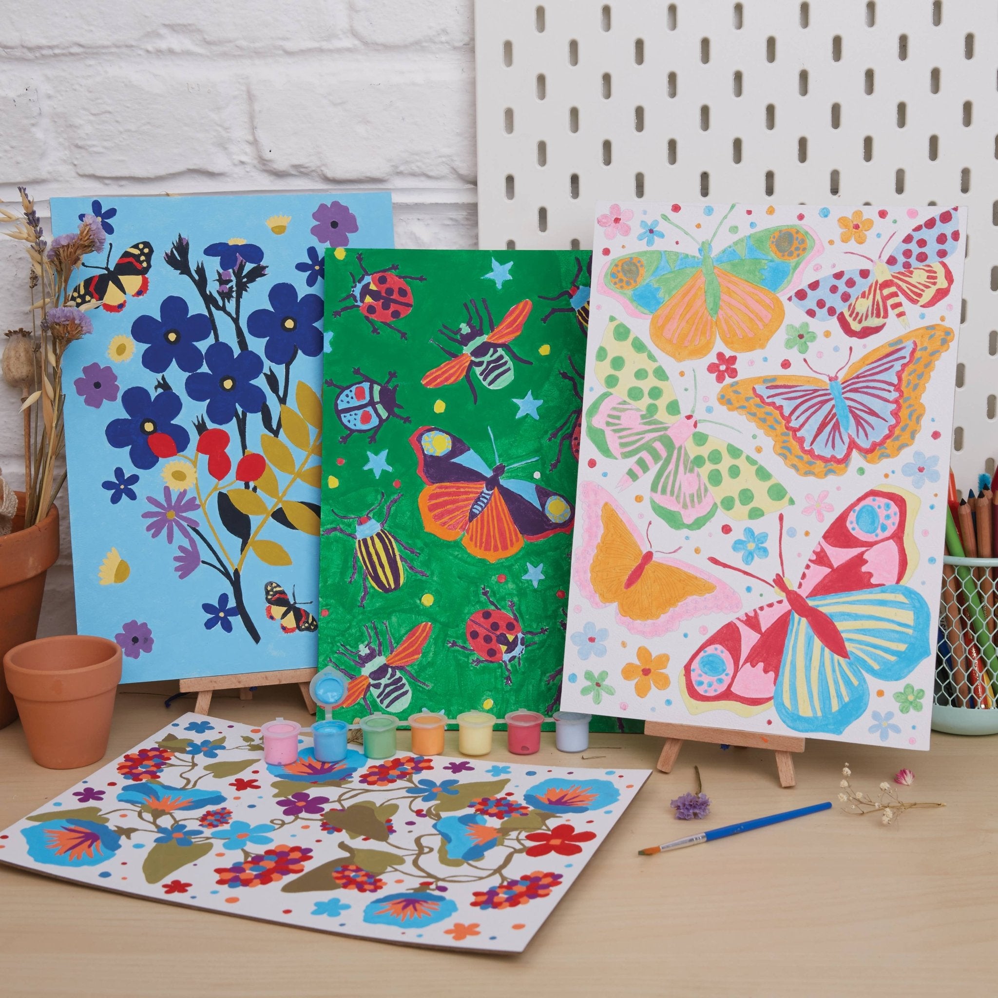 RHS Paint By Numbers For Kids: Butterflies | Buy Online from The Home Crafters