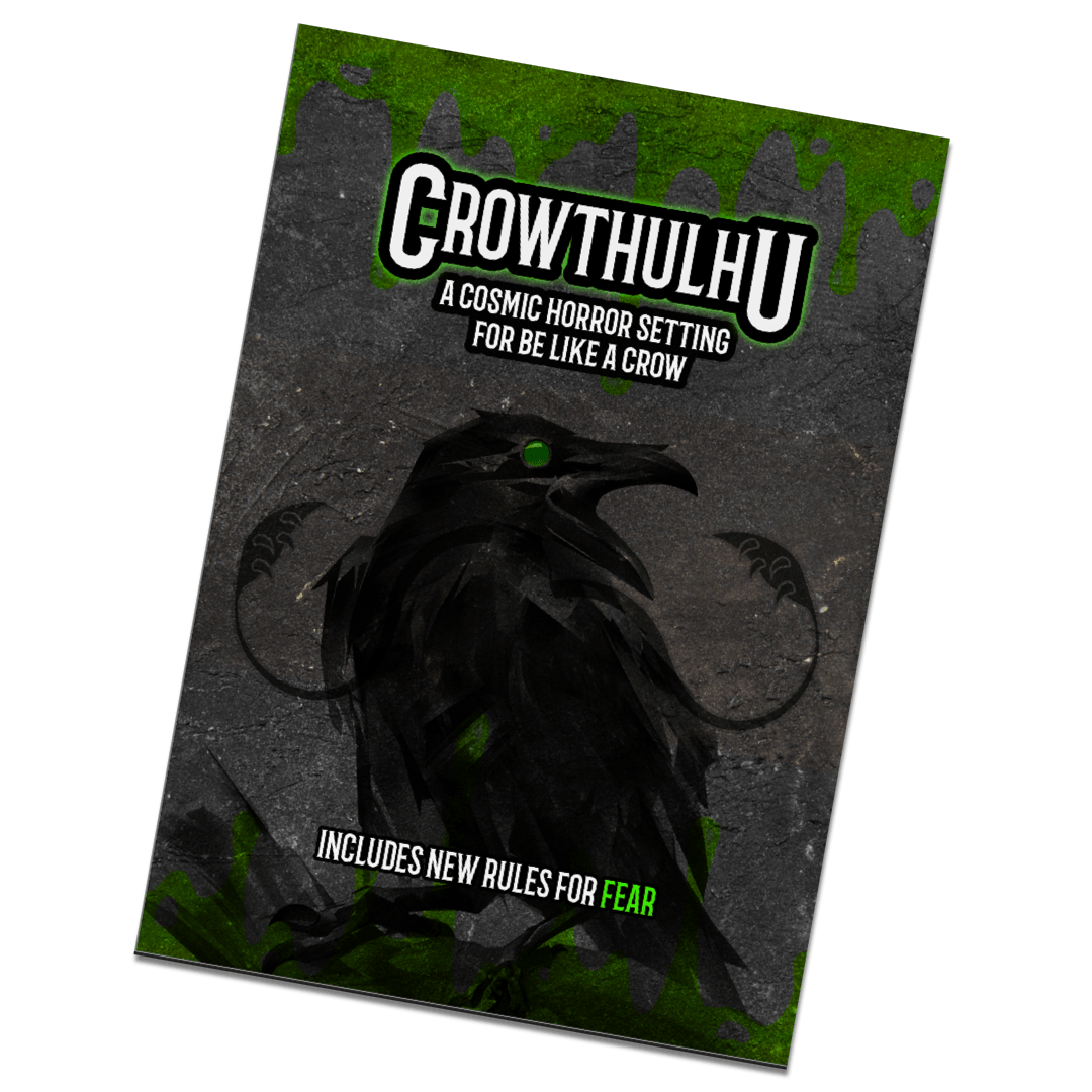 Crowthulhu - a Cosmic Horror Setting for Be Like a Crow (Zine) | Buy Online from The Home Crafters