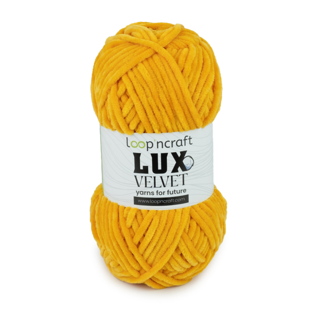 Loop'nCraft Lux Velvet Yarn - 100g