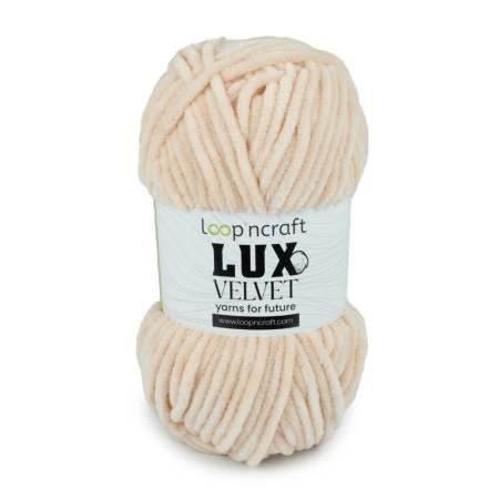 Loop'nCraft Lux Velvet Yarn - 100g | Buy Online from The Home Crafters