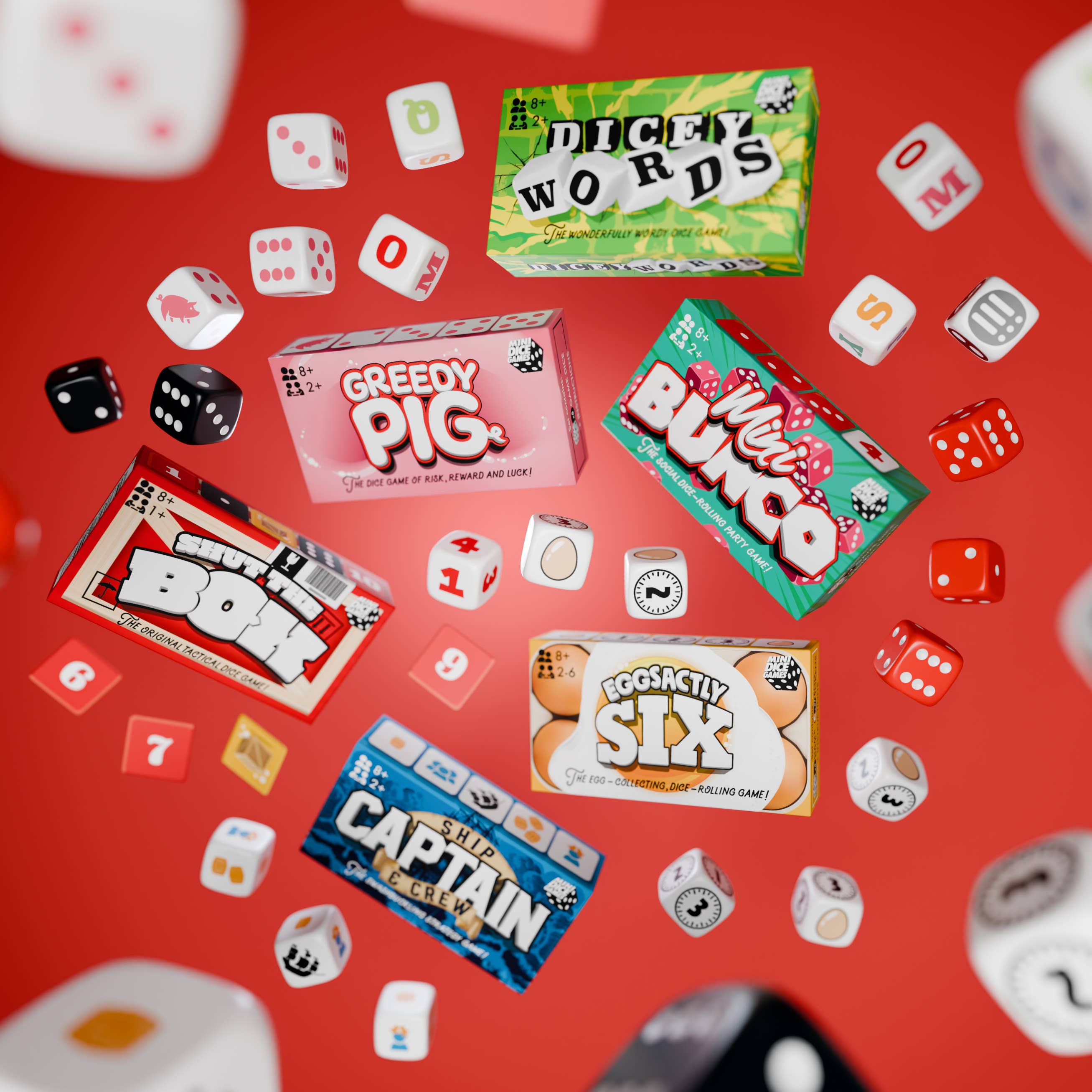Mini Dice Club: Pocket Dice Games - choose your game! | Buy Online from The Home Crafters
