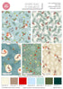 100% Cotton 5pc Festive Fat Quarter Bundle - Feathered Foliage | Buy Online from The Home Crafters