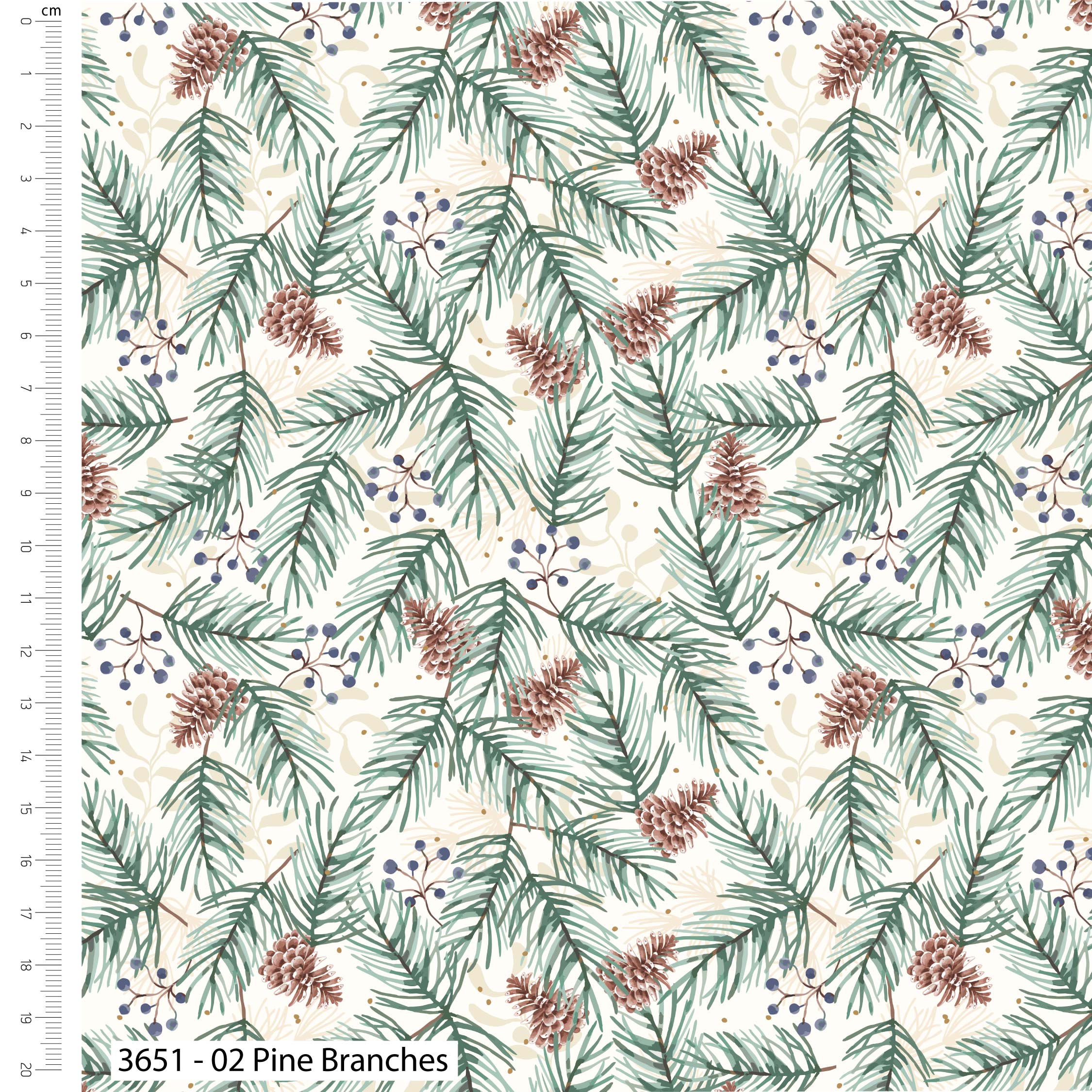 100% Cotton 5pc Festive Fat Quarter Bundle - Feathered Foliage | Buy Online from The Home Crafters