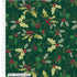 100% Cotton 5pc Festive Fat Quarter Bundle - Holly & Poinsettia | Buy Online from The Home Crafters