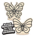 Butterfly Clay Colouring Kit