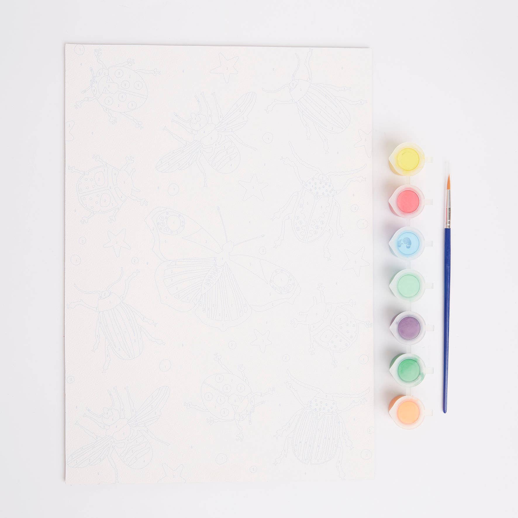 RHS Paint By Numbers For Kids: Bugs | Buy Online from The Home Crafters