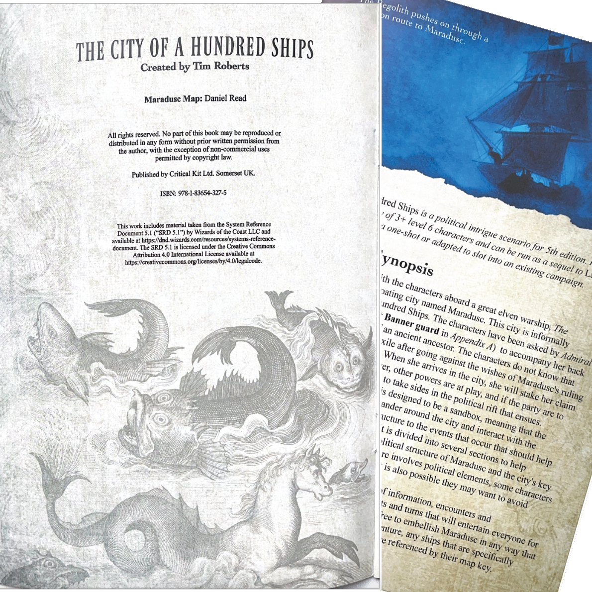 The City of a Hundred Ships - 5E One Shot Adventure